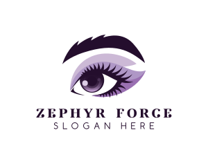 Woman Eye Beauty logo design