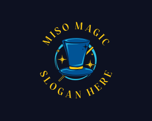 Magician Top Hat logo design