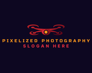 Aerial Camera Drone  logo design