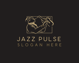 Saxophone Jazz Musician logo
