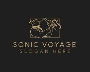 Saxophone Jazz Musician logo