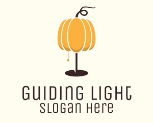 Pumpkin Light Lampshade  logo design