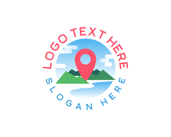 Geolocation logo example 1