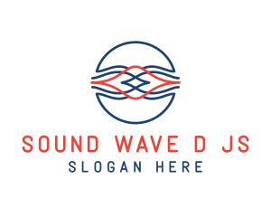 Startup Company Waves logo design