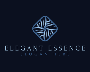 Business Elegant Wave logo design