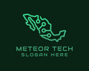 Mexico IT Tech logo design