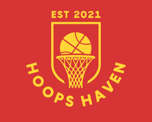Basketball Hoop Ring logo