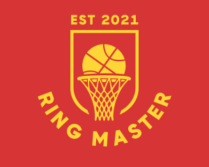 Basketball Hoop Ring logo