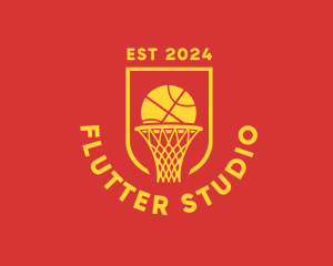 Basketball Hoop Ring logo design