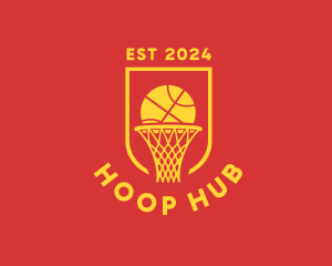 Basketball Hoop Ring logo design