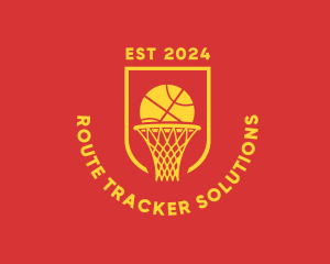 Basketball Hoop Ring logo design