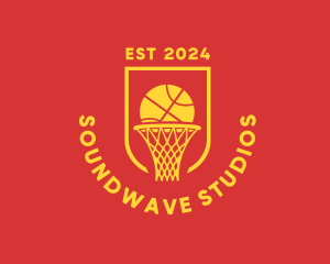 Basketball Hoop Ring logo design