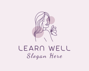 Woman Wellness Spa  logo design