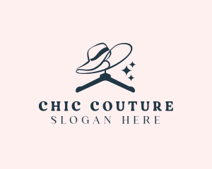 Fashion Hanger Stylist logo design