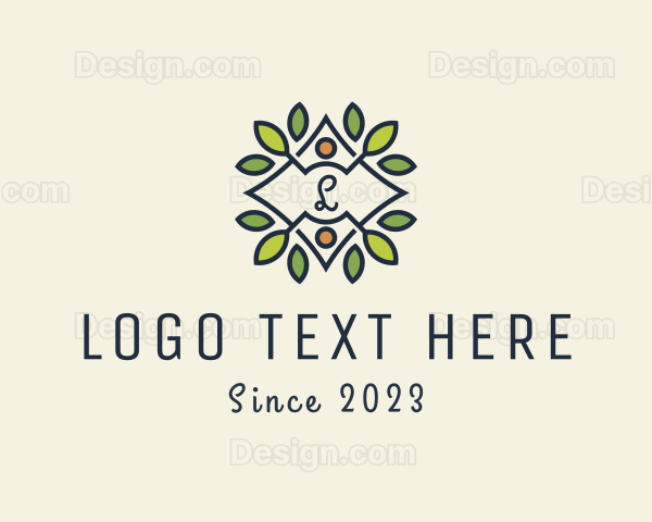 Organic Leafy Nature Farm Logo