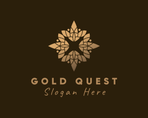 Gold Luxury Lantern logo design