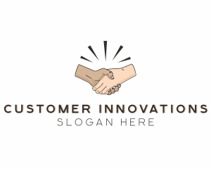 People Handshake Deal  logo