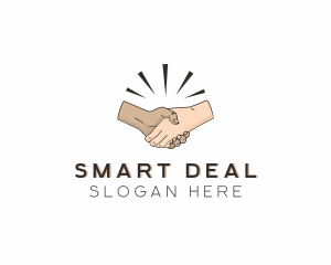 People Handshake Deal  logo