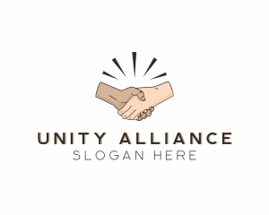 People Handshake Deal  logo