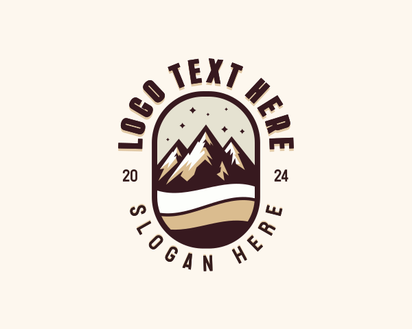 Hiking logo example 3