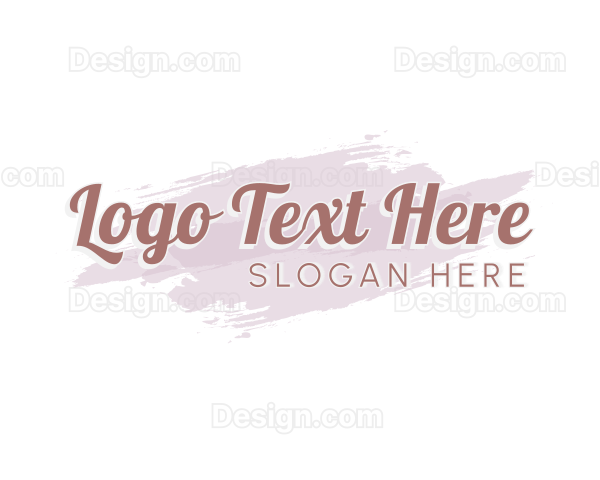 Simple Chic Wordmark Logo