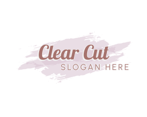 Simple Chic Wordmark logo design