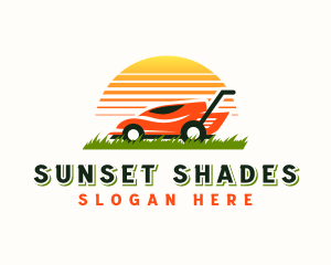 Mower Sunset Landscaping logo design