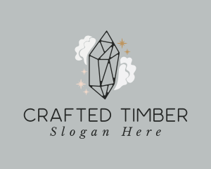 Diamond Crystal Stars logo design