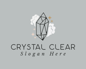 Diamond Crystal Stars logo design