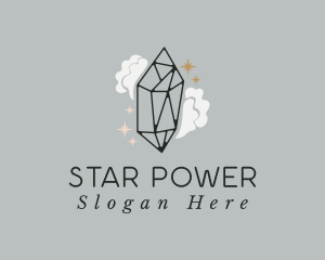 Diamond Crystal Stars logo design