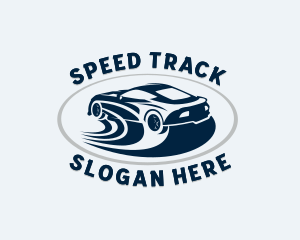 Auto Racing Racecar logo