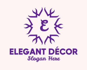 Elegant Star Lettermark  logo design