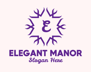 Elegant Star Lettermark  logo design