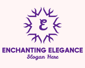 Elegant Star Lettermark  logo design