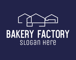 Factory Warehouse Compound logo design