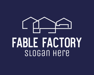 Factory Warehouse Compound logo design