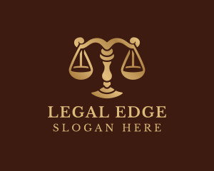 Lawyer Legal Scale logo
