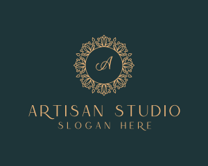 Floral Luxury Ornament logo design