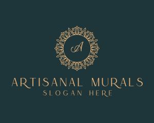 Floral Luxury Ornament logo design