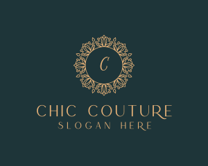 Floral Luxury Ornament logo design