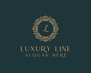 Floral Luxury Ornament logo design