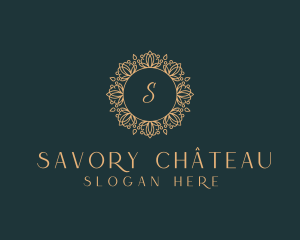 Floral Luxury Ornament logo design