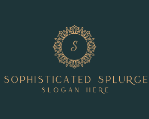 Floral Luxury Ornament logo design