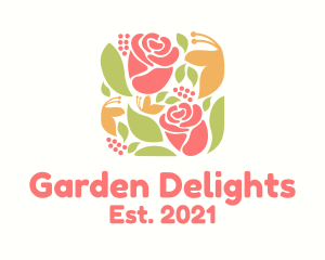 Rose Pattern Design  logo design