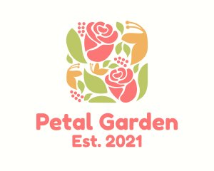 Rose Pattern Design  logo design