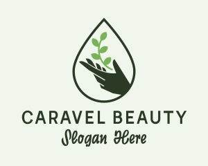 Organic Beauty Spa  logo design