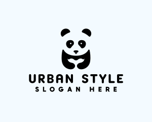 Panda Bear Animal Logo