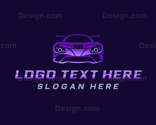 Sports Car Dealership Logo