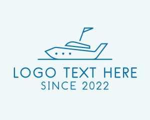 Transport Yacht Boat  logo