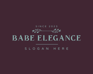 Elegant Event Planner logo design